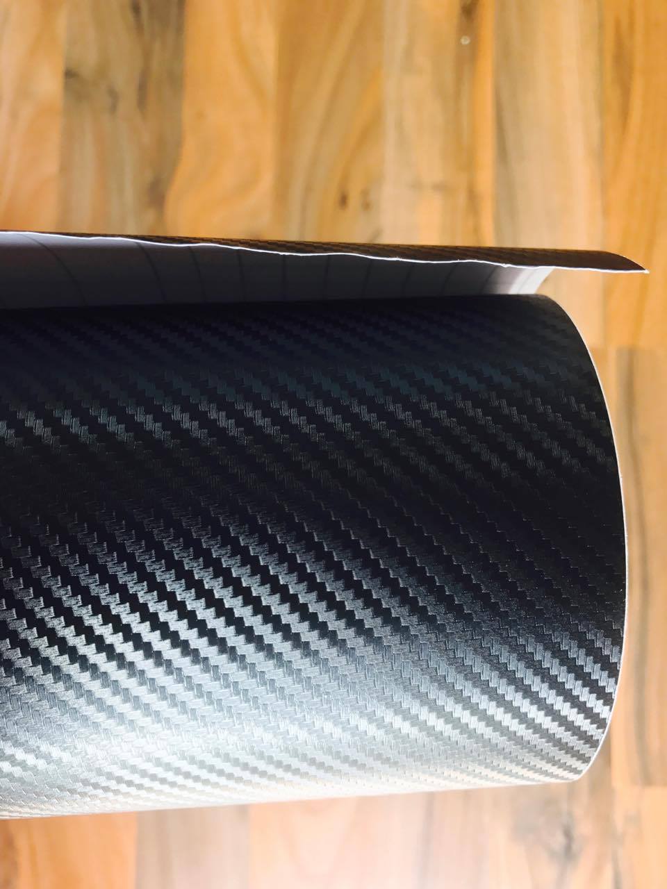 3D CARBON FOLIE černa barva 150cm na 1 metr
