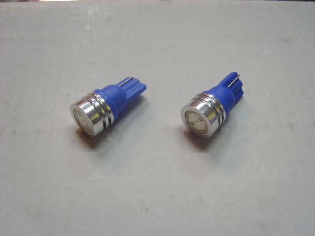 Autožárovka 12V W2,1x9,2d LED SUPER modrá 2ks