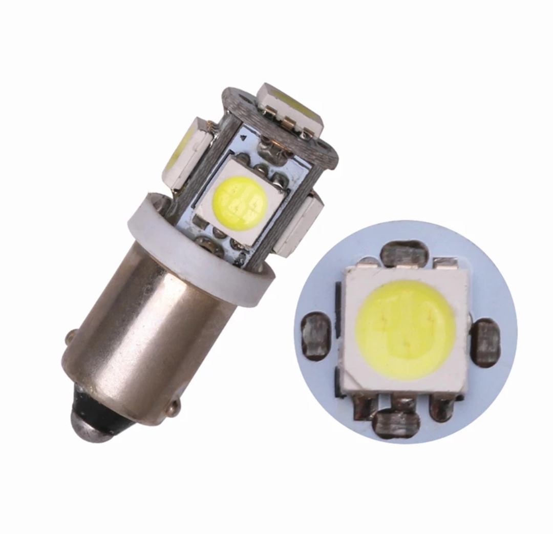 Autožárovka 12V BA9s LED bílá