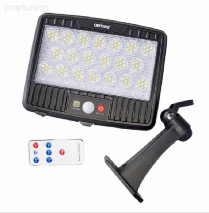 LED solární nástěnné indukční světlo (AERBES AB-TA155 140 LED solární nástěnné indukční světlo)