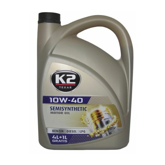 K2 TEXAR 5W-30 FUEL ECONOMY BENZIN, DIESEL, LPG 1 l - motorový olej polosyntetický